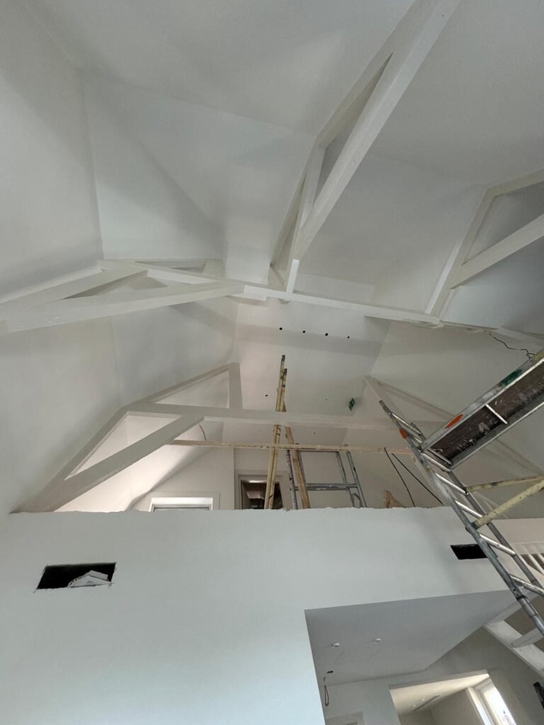 Plafond afwerking en stucwerk in Amsterdam